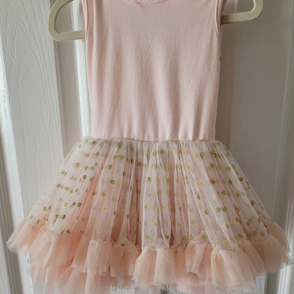 Pink and gold dress - Picture 2 of 4